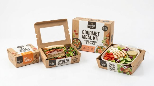 Custom food tray boxes for packaging